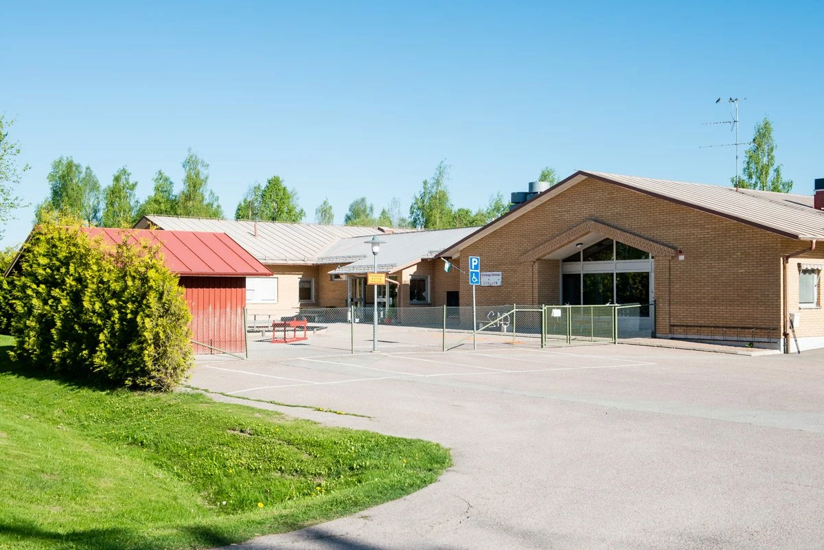 En bild på Storhaga förskola.