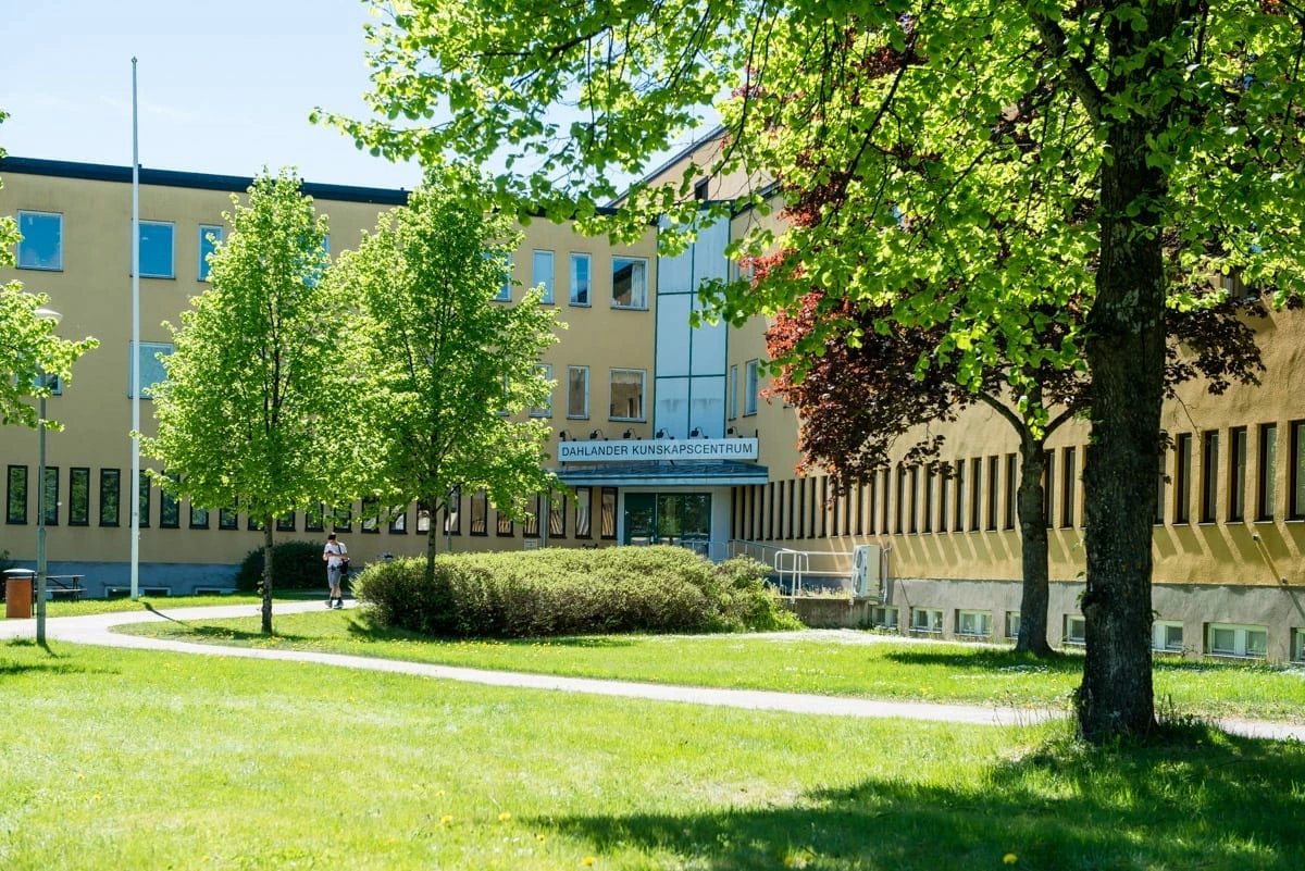 Vy över Dahlanders kunskapscentrum i Säters kommun.