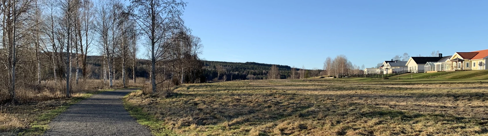 Vy över villor.