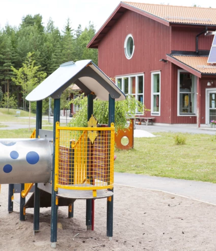 Lekplats vid en förskola