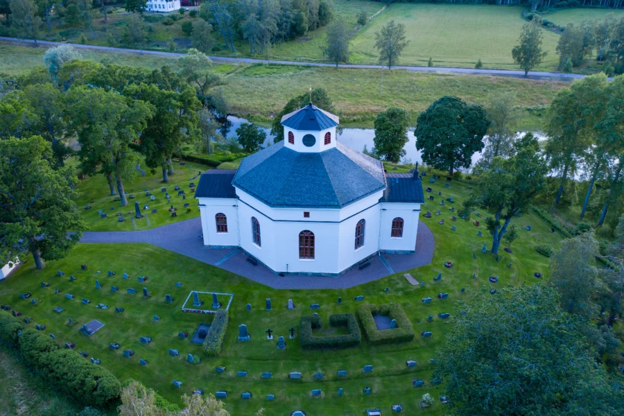 Silvbergs kyrka. Foto: Nils Fältman