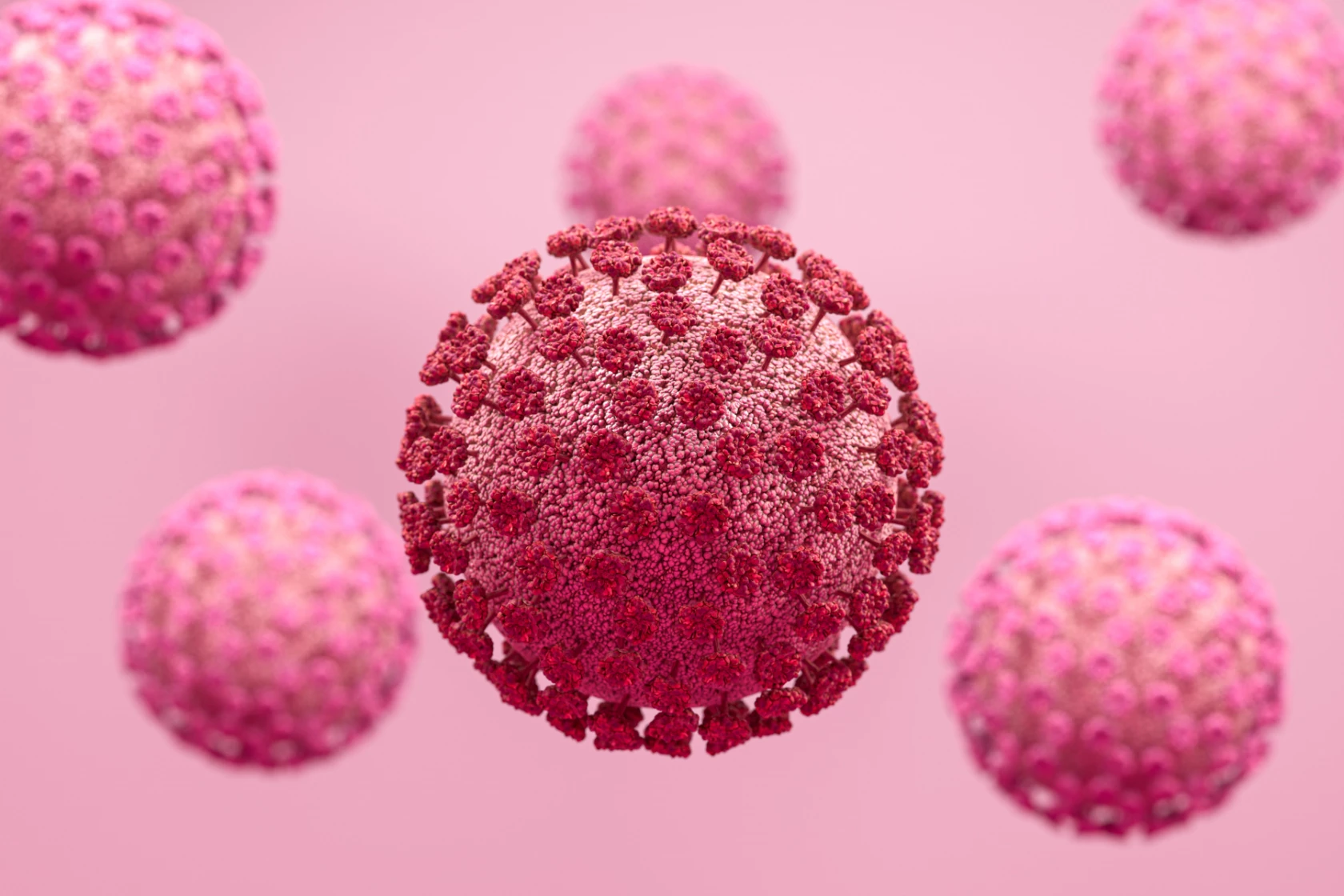 Stiliserat coronavirus.