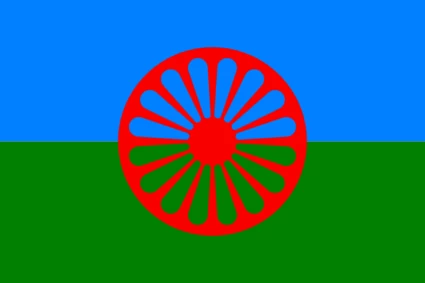 Romska flaggan.