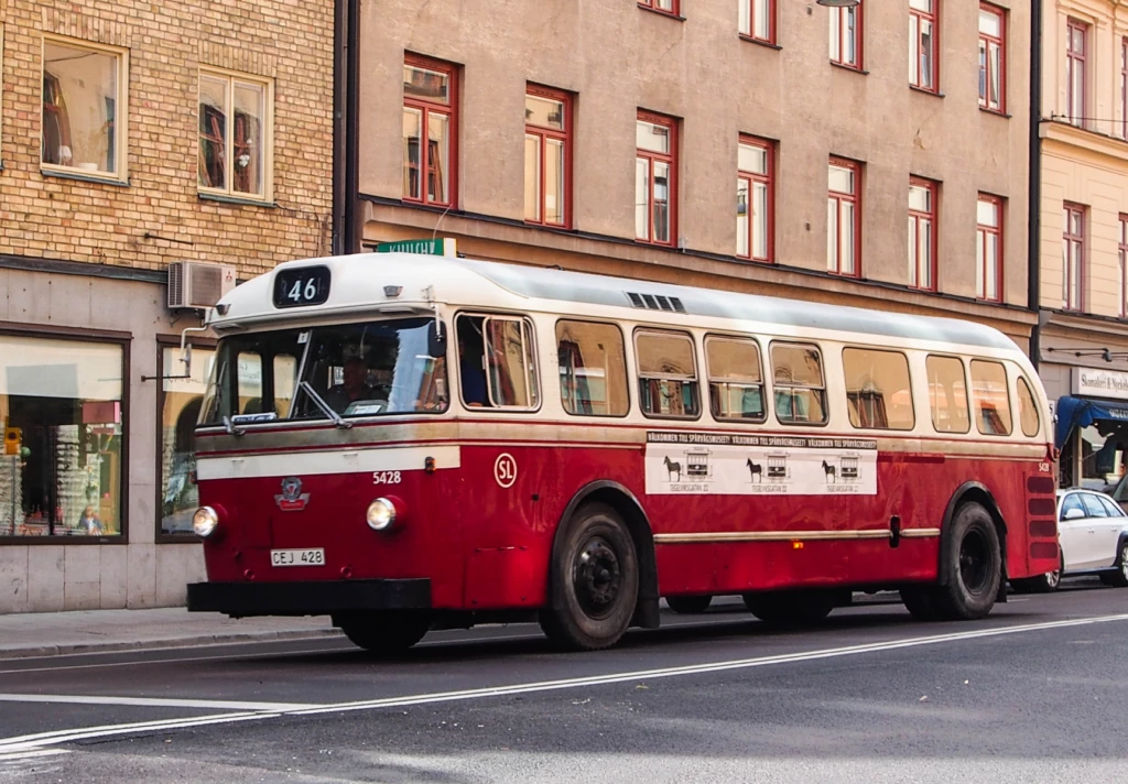 Buss från 50-talet.