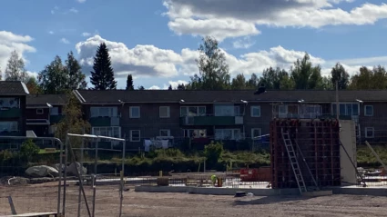 Särskilt boende - byggarbetsplats