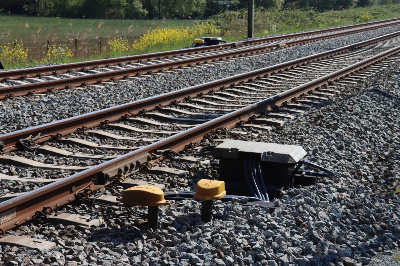 Dubbelt järnvägsspår