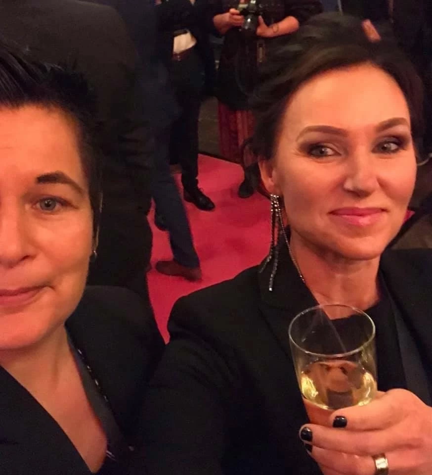 Lotta och Gunilla Bergstrand på Bergstrand Cigars