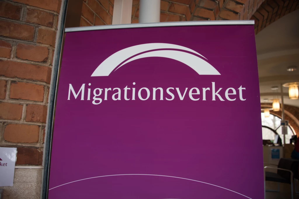 Skylt Migrationsverket