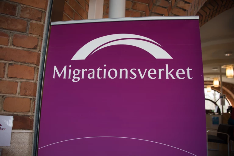 Skylt Migrationsverket