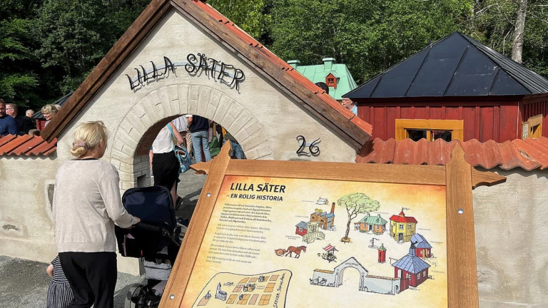 Ingång till Lilla Säter.
