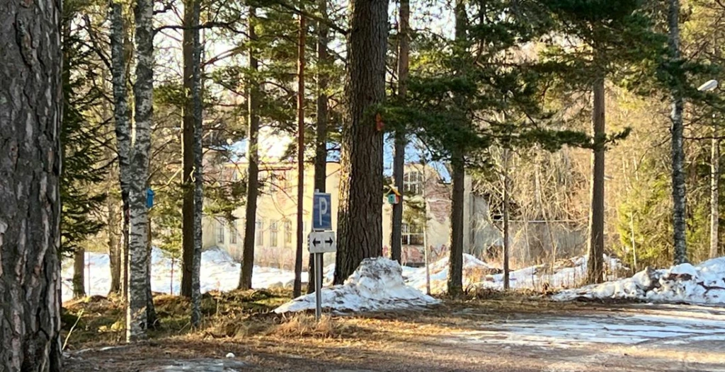 Fasta paviljongen sedd från Måendets museum.