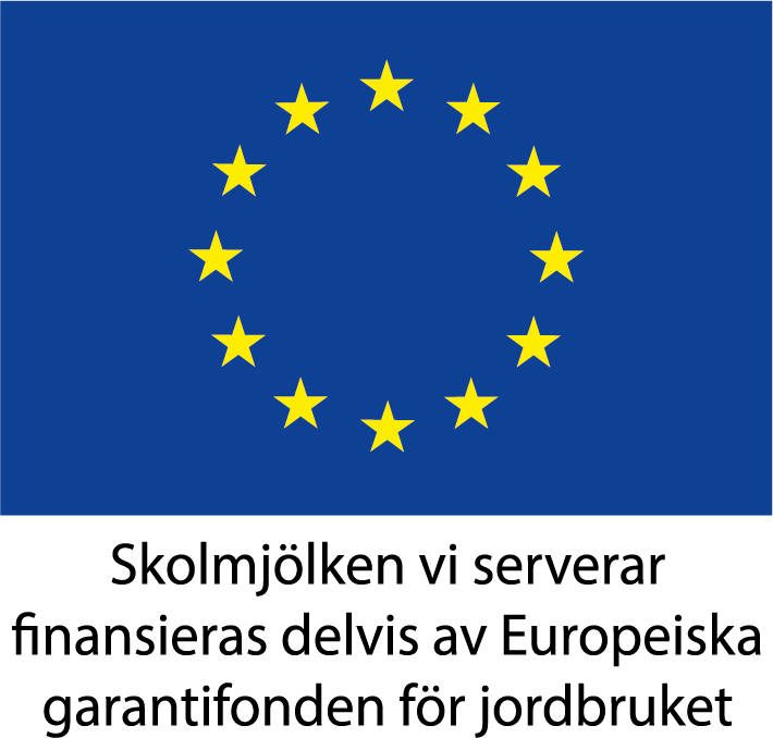 Skolmjölk finansieras delvis av Europeiska garantifonden