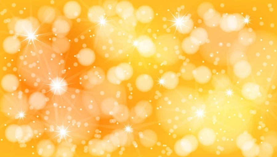 Gul bakgrund med glitter