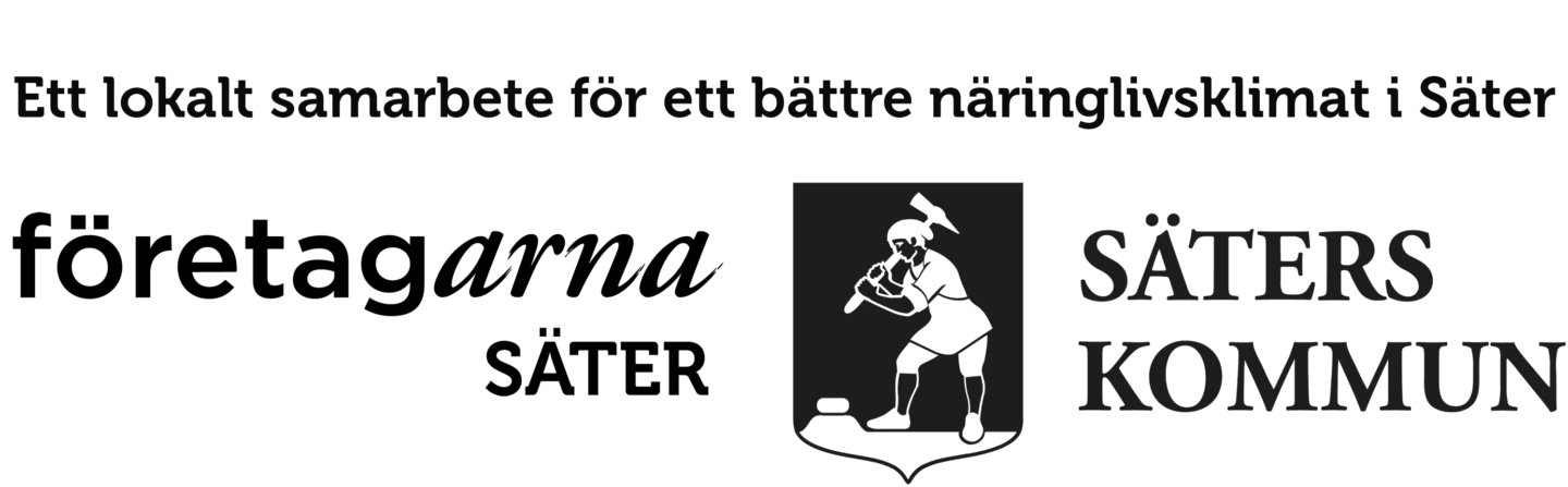 Lokalt samarbete för ett bättre näringsklimat. Säters kommun och Företagarna Säter.
