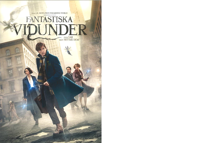 Fantastiska Vidunder och Var Man Hittar Dem. Äventyrsfilm från 2016.