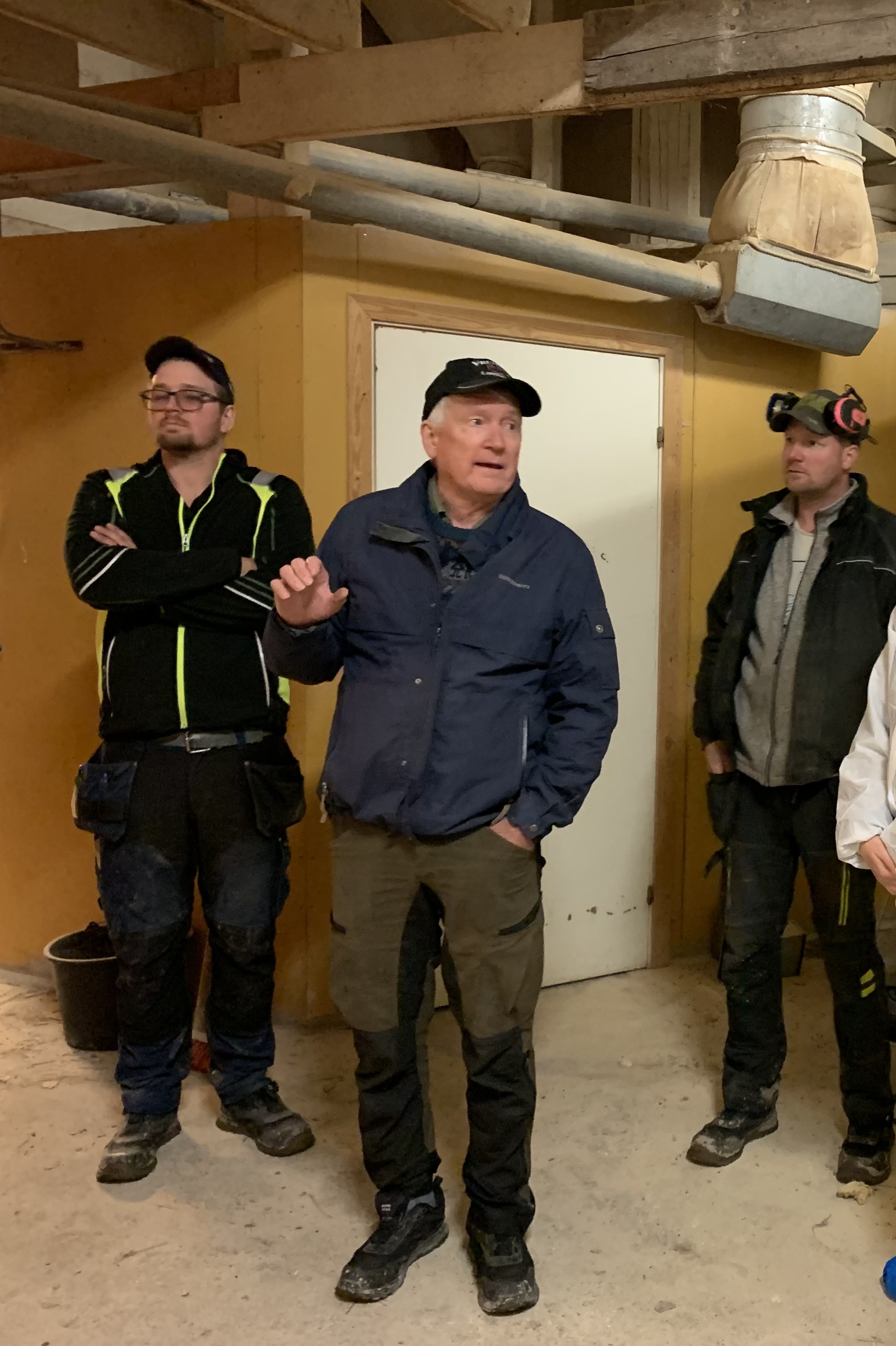 Tomas Arkeberg med sönerna Joel och Ulf