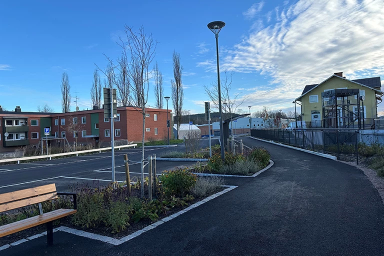 Stationsområdet i Säter
