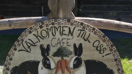 Caféskylt