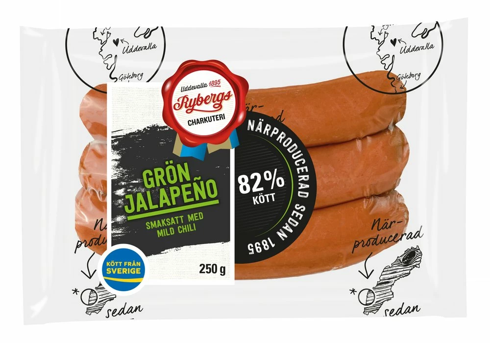 Korv med grön jalapeno