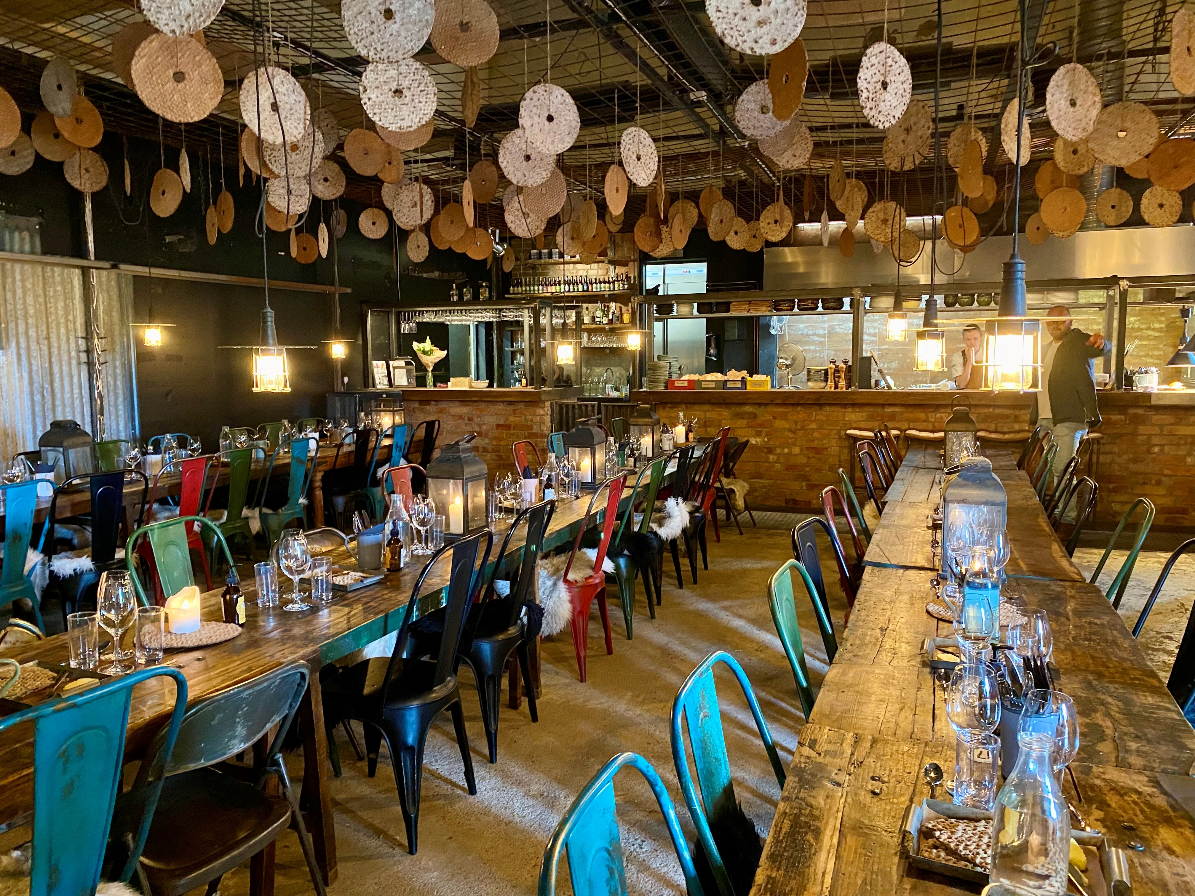 en bild inifrån restaurangen Skedvi bröd