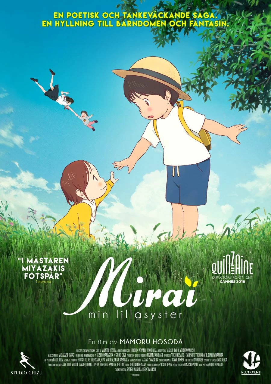 Filmposter för filmen Mirai min lillasyster