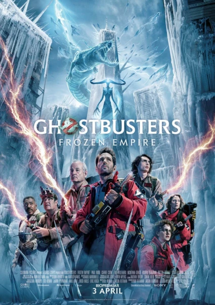 Filmposter för filmen Ghostbusters: Frozen empire