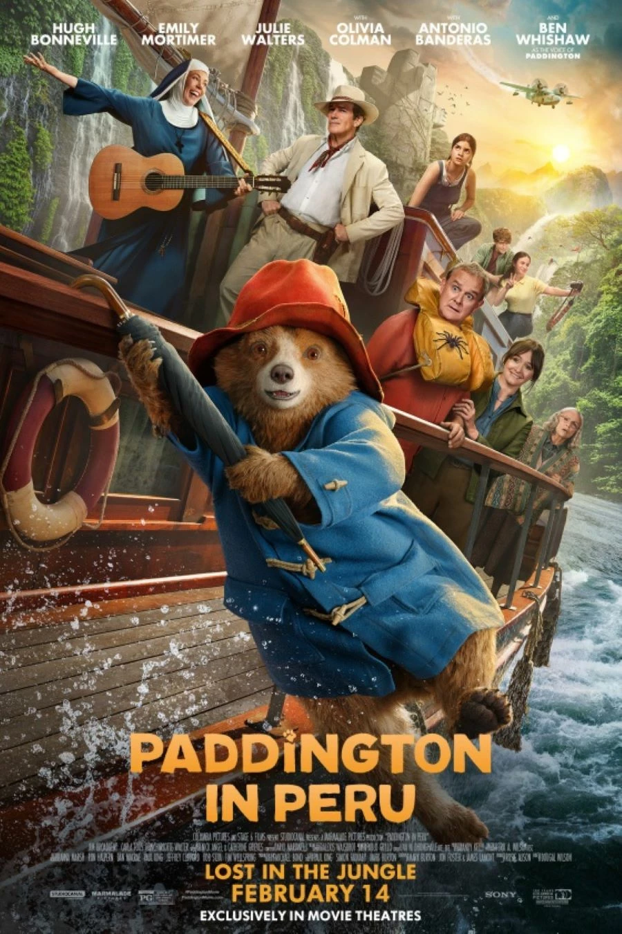 Filmposter för filmen Paddington i Peru