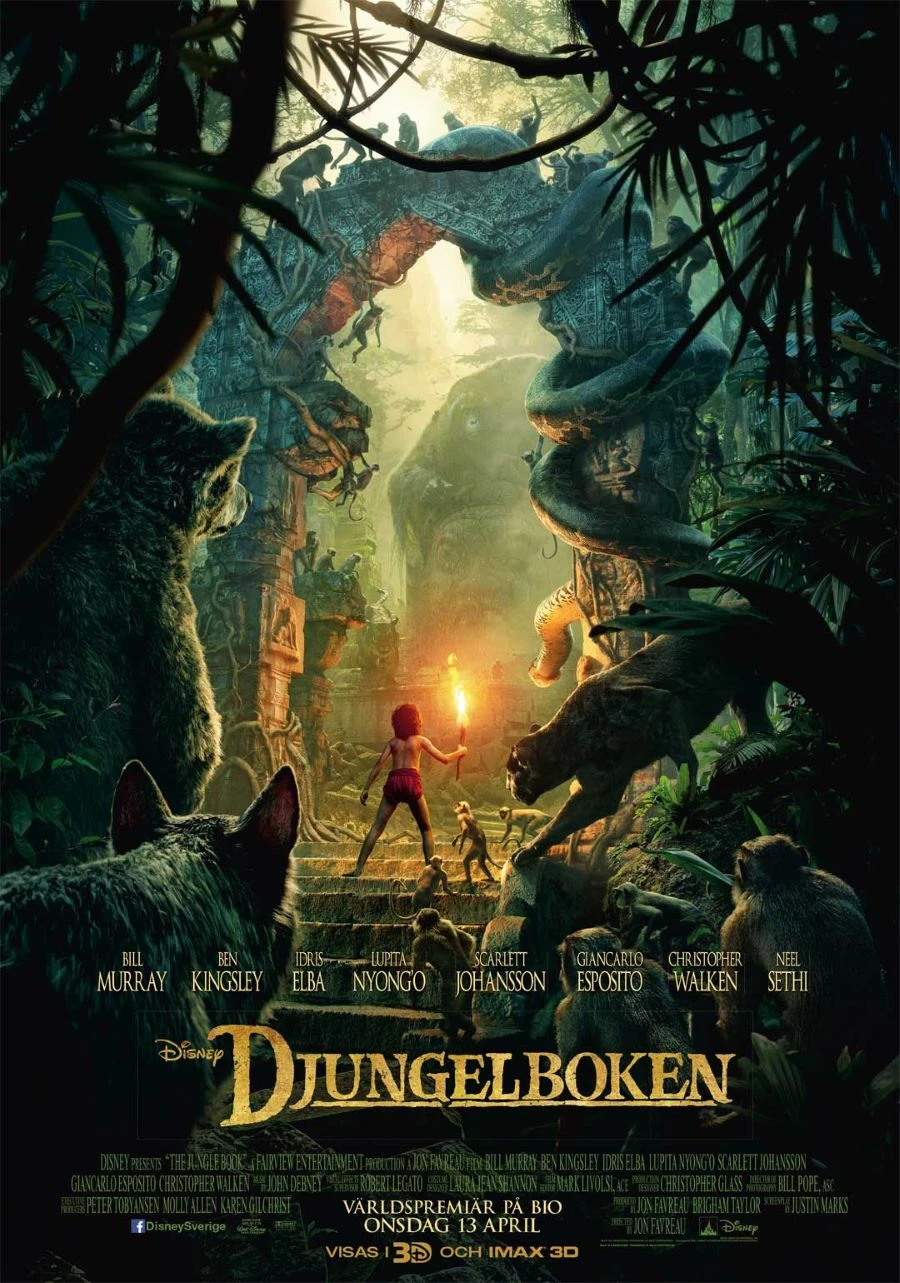 Filmposter för filmen Djungelboken