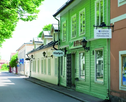 bild på säter centrum med butiker
