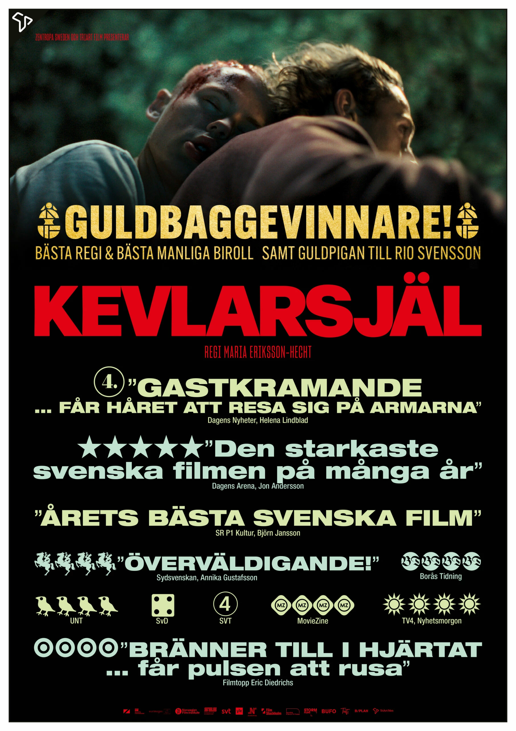 filmaffisch guldbaggevinnare kevlarsjäl. Filmrecensioner
