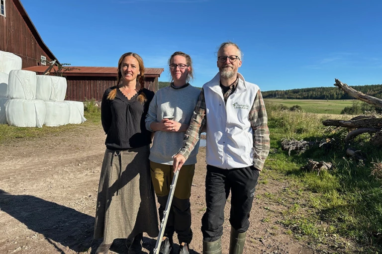 Anna Hagström, Finley Blackburn och Emil Nilzon