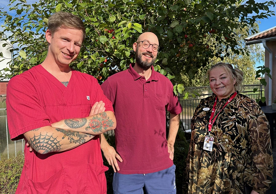 Björn Grahn, Marcus Hammarström och Jennica Nyhlen, Säters kommun