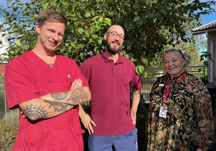 Björn Grahn, Marcus Hammarström och Jennica Nyhlen, Säters kommun