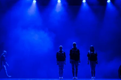 Bild från dansföreställning