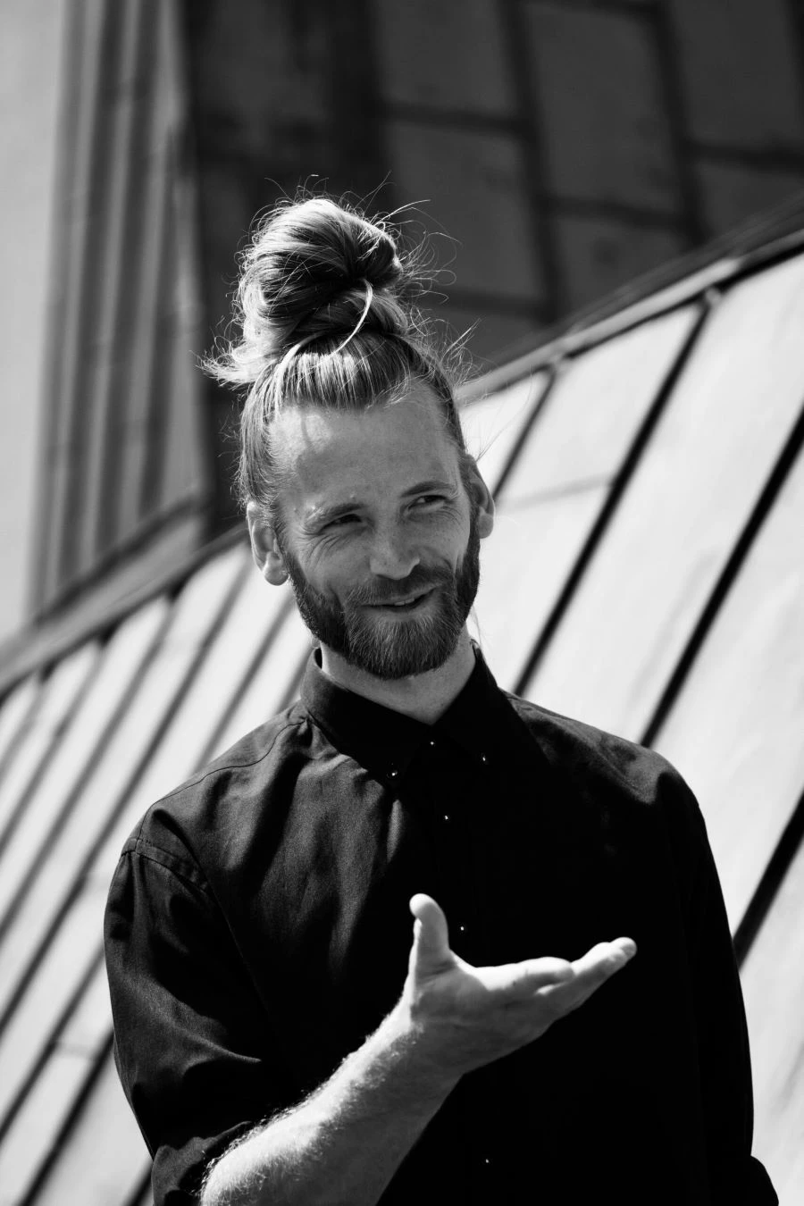 Porträttbild föreställande koreografen och Dansaren Erik Eriksson