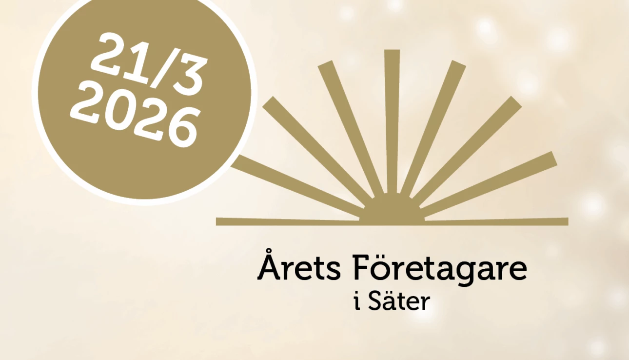 logotype Årets företagare i Säter