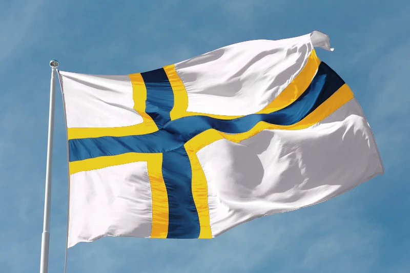 Sverigefinnarnas flagga