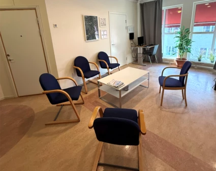 Bild på ett väntrum