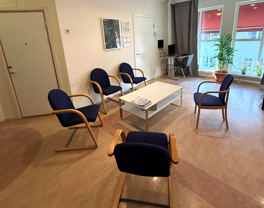 V&auml;ntrummet p&aring; Socialkontoret