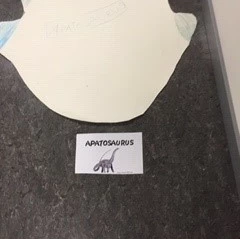 dinosauriespår
