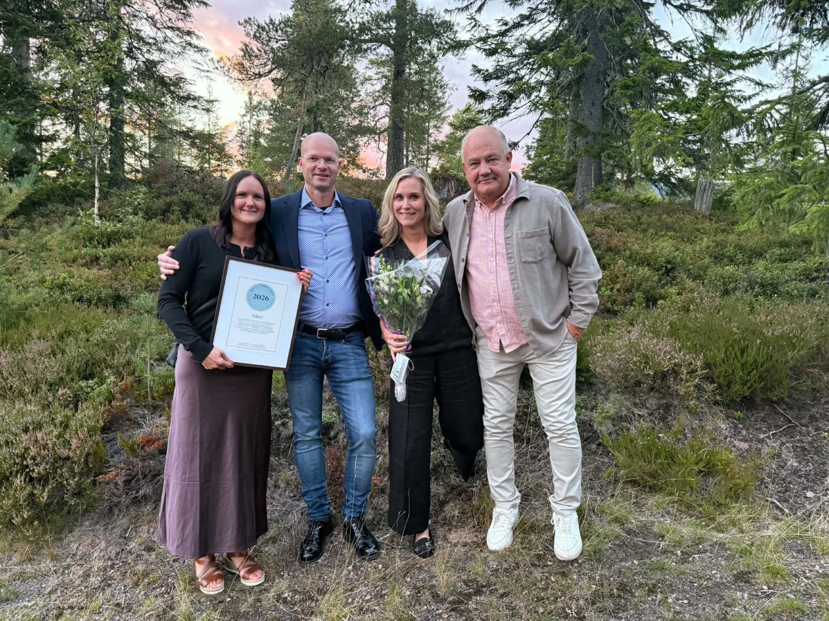 Emilie Andersson, Ove Hedin, Malin Lilja Altörn och Per Eriksson
