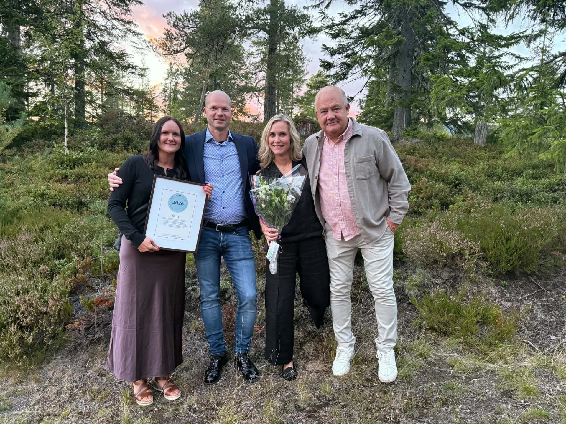 Emilie Andersson, Ove Hedin, Malin Lilja Altörn och Per Eriksson