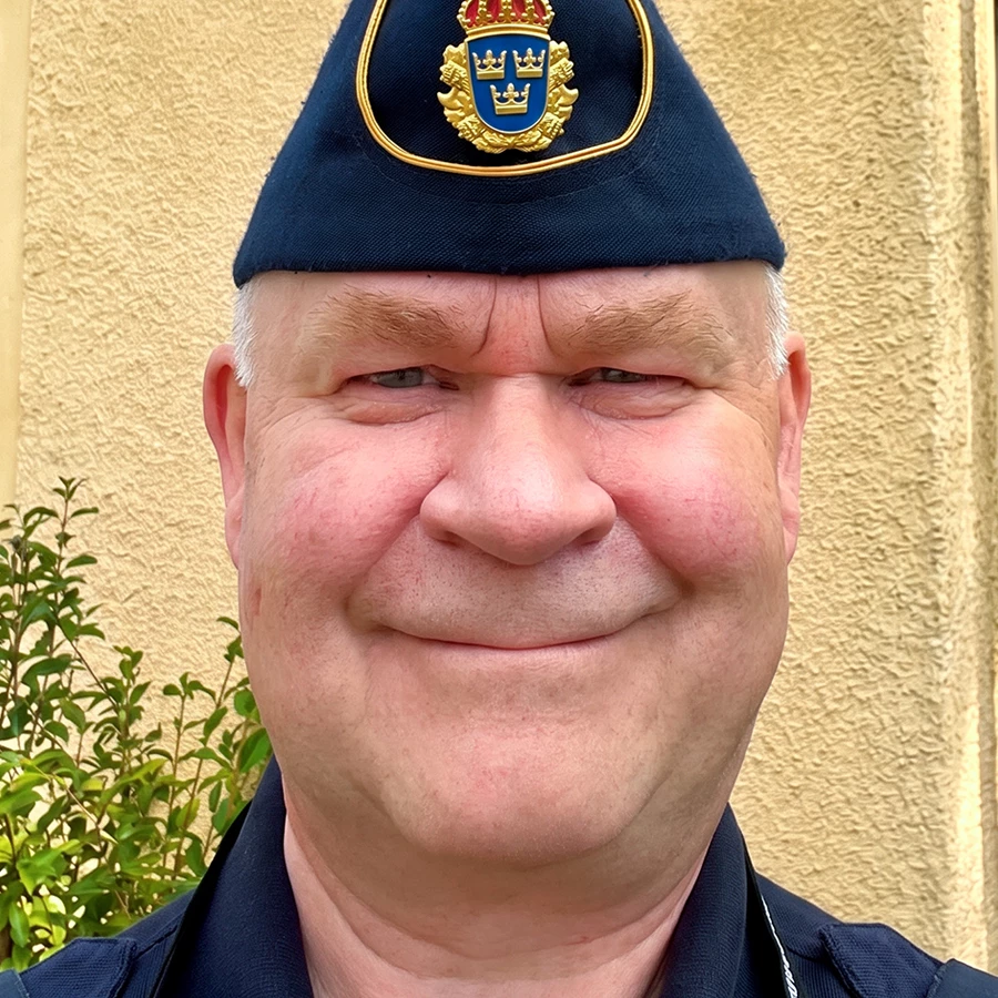 Porträtt av Erik Gatu.